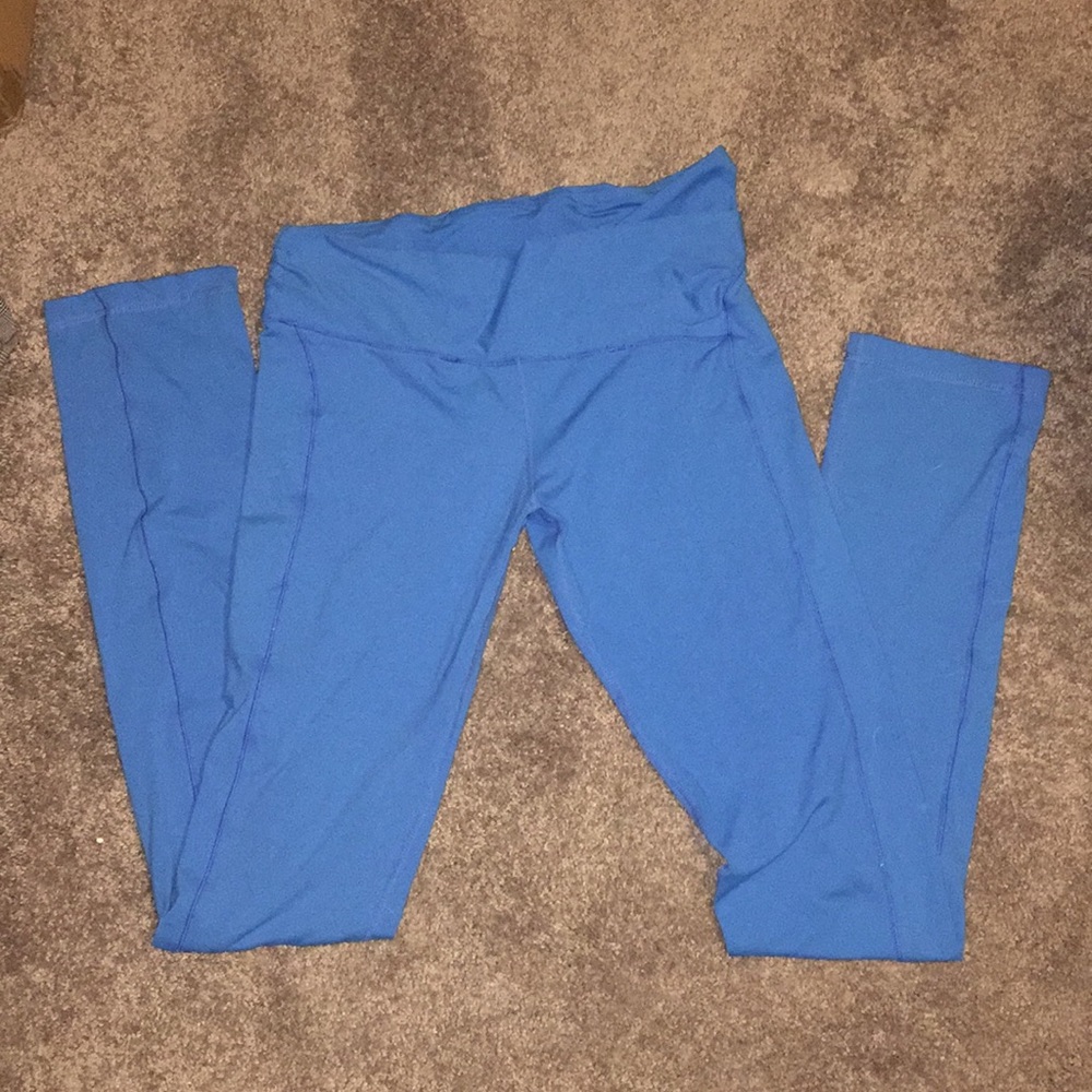 blue lululemon leggings